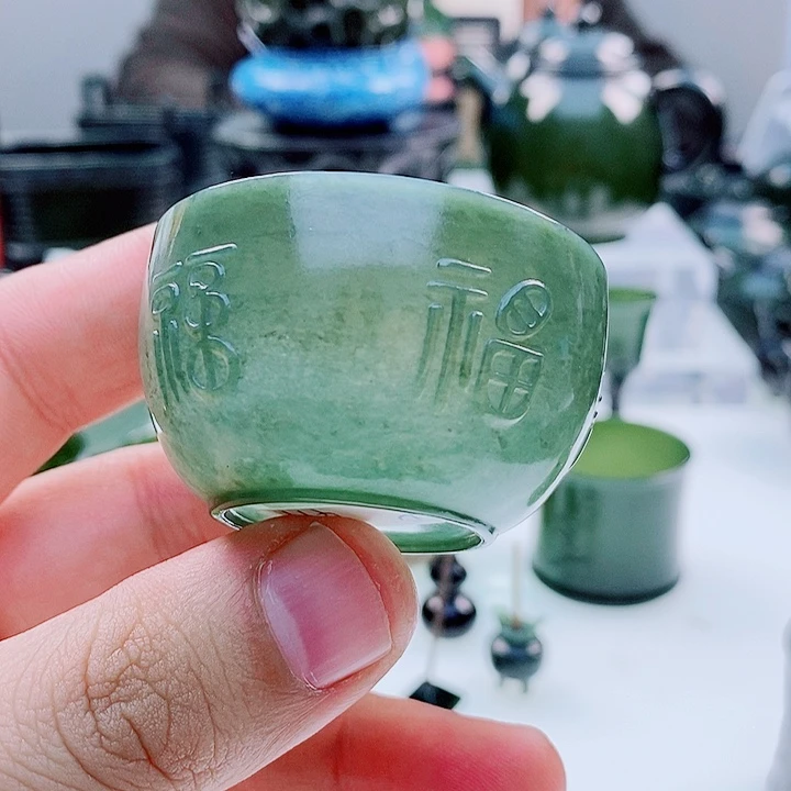 和田玉（青玉）未镶嵌把件