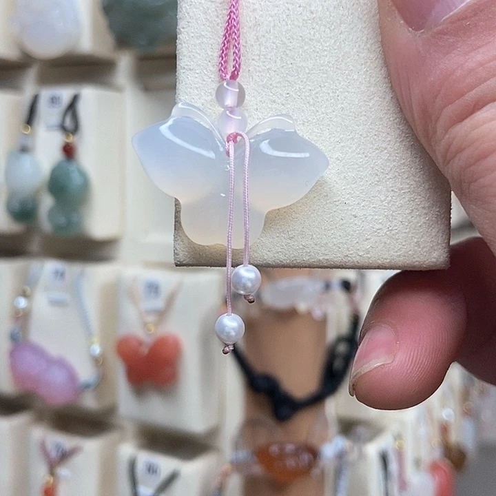 玛瑙/玉髓颈饰未镶嵌悲****.