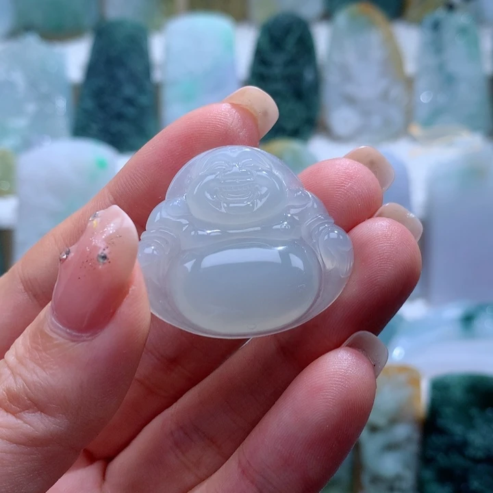 定制翡翠未镶嵌佛公