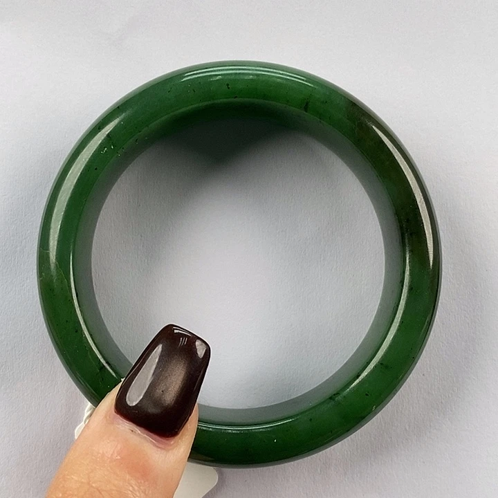 和田玉未镶嵌手镯5454