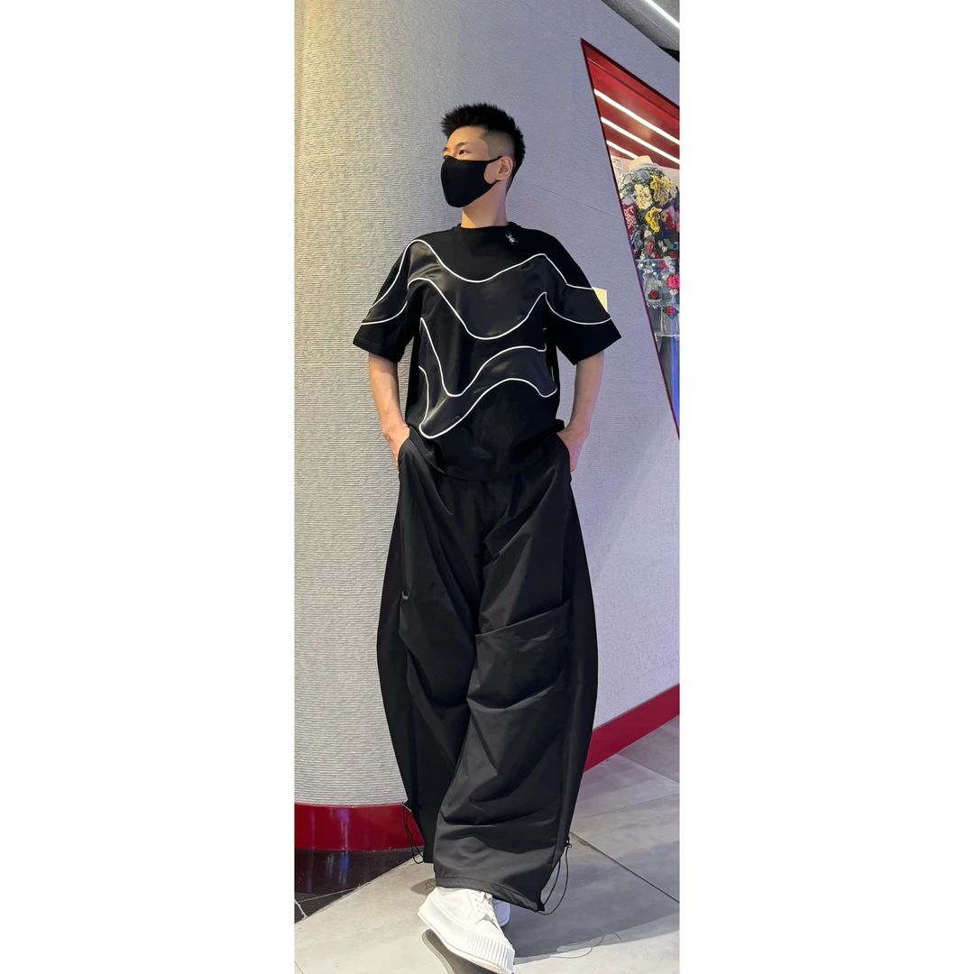 【YSFZ】设计师高级感超薄超轻时尚百搭款休闲弯刀裤