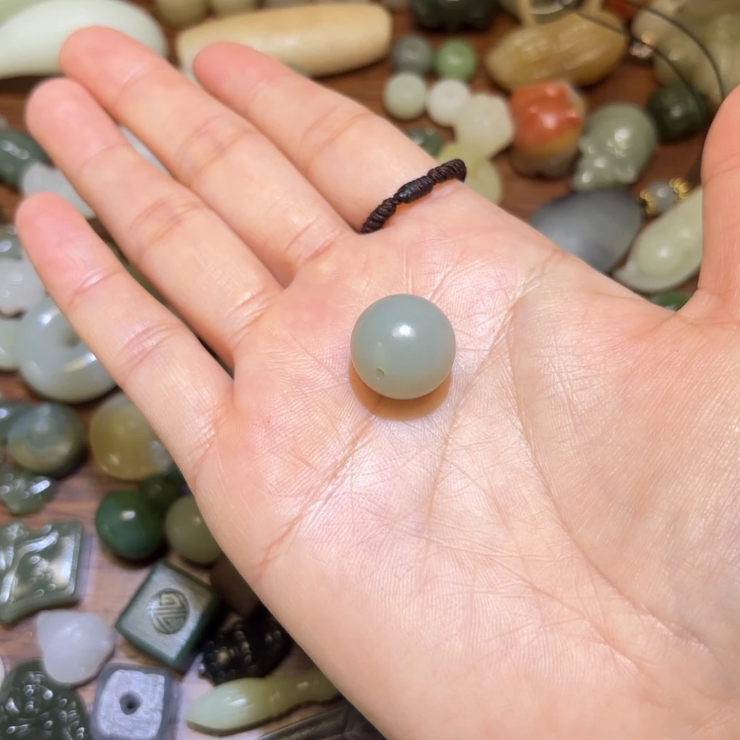 和田玉珠宝半成品未镶嵌用****李