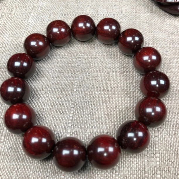 印度小叶紫檀1.5鳞底手串