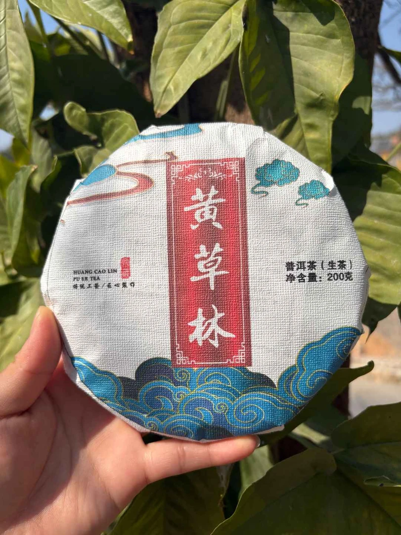 2022年黄草林春茶普洱生茶200克