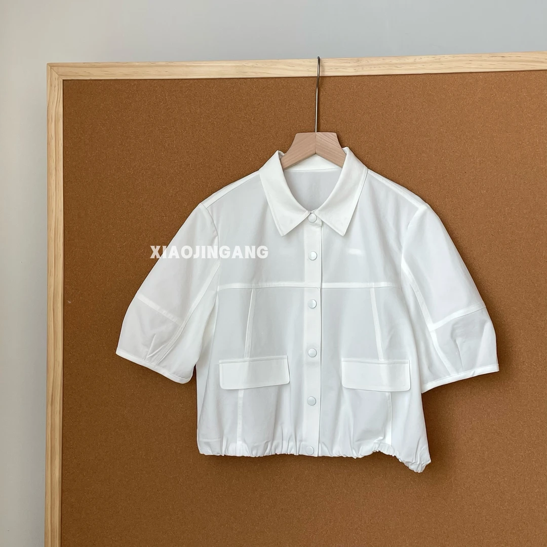 小金刚-【贝壳白】短袖时尚春季韩版上衣