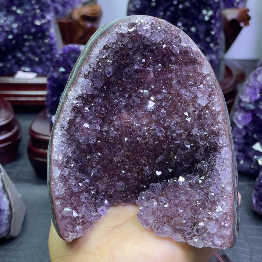 未镶嵌大型摆件（非配饰）紫晶