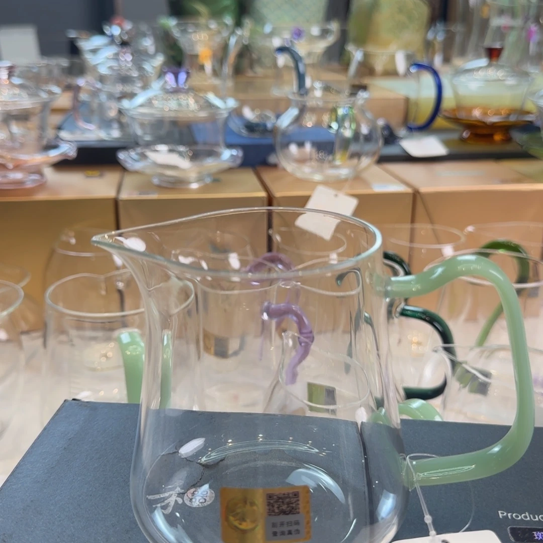 禾器卓然公道杯浅玉色