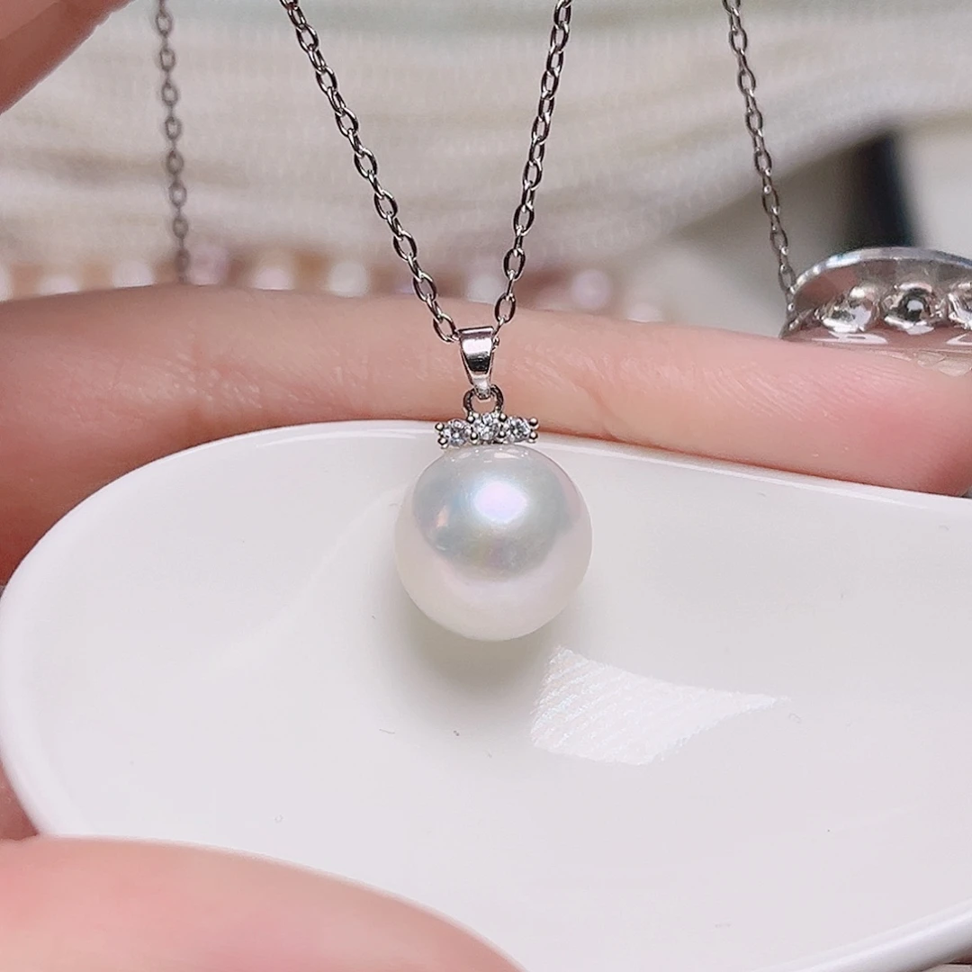 未镶嵌淡水珍珠吊坠(赠链)