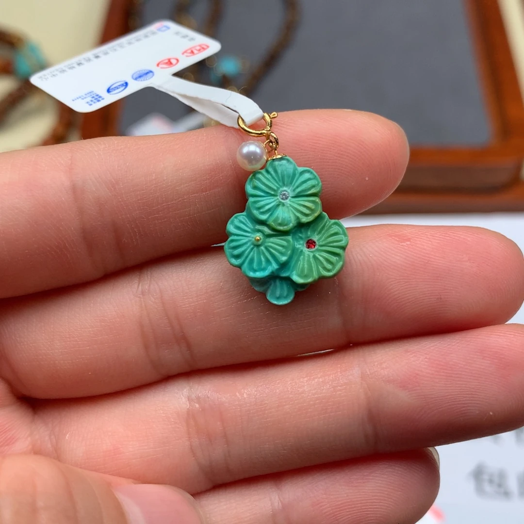 未镶嵌绿松石绿松石