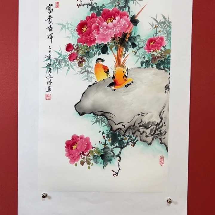 国画精品手绘作品