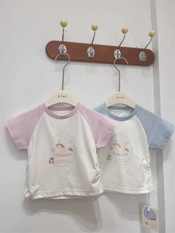 KiAi·25夏~小马短袖823304（汉服）蓝色