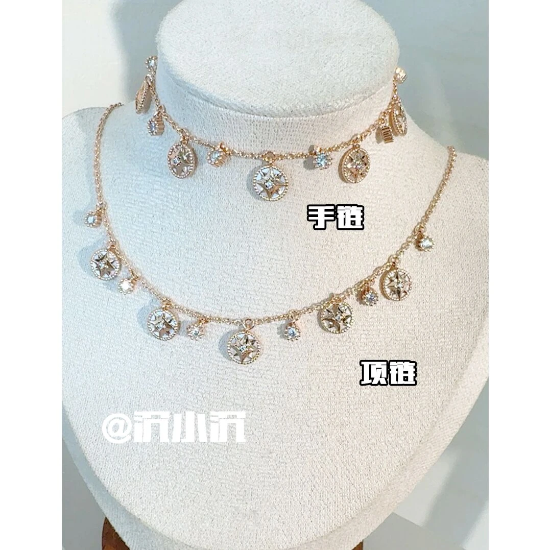 铜合金吊坠  【八芒星盘D08】爆闪满钻八芒星盘吊坠项链