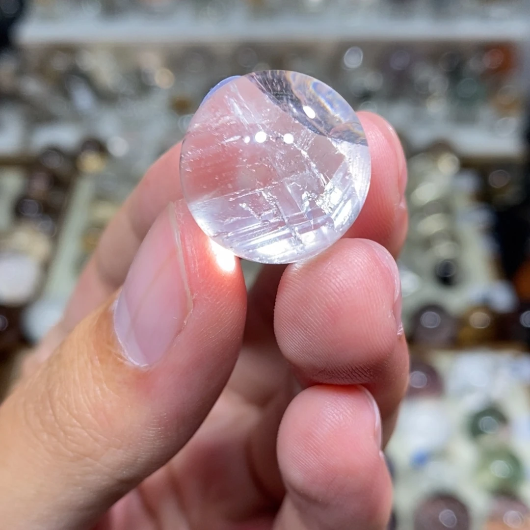 水晶珠宝半成品未镶嵌18.4m