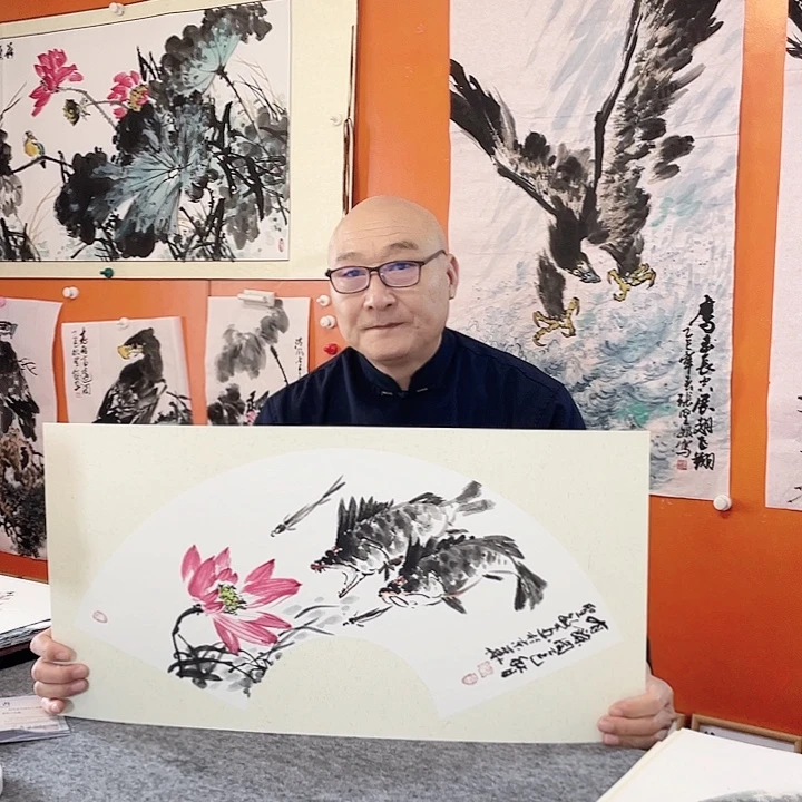 国画张圣敏先生纯手绘作品