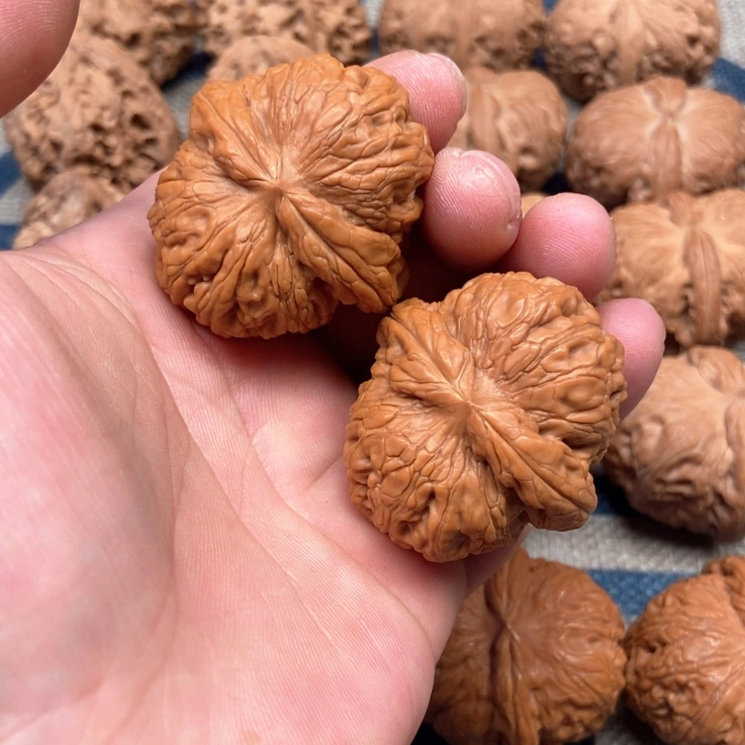 文玩核桃把件元宝42