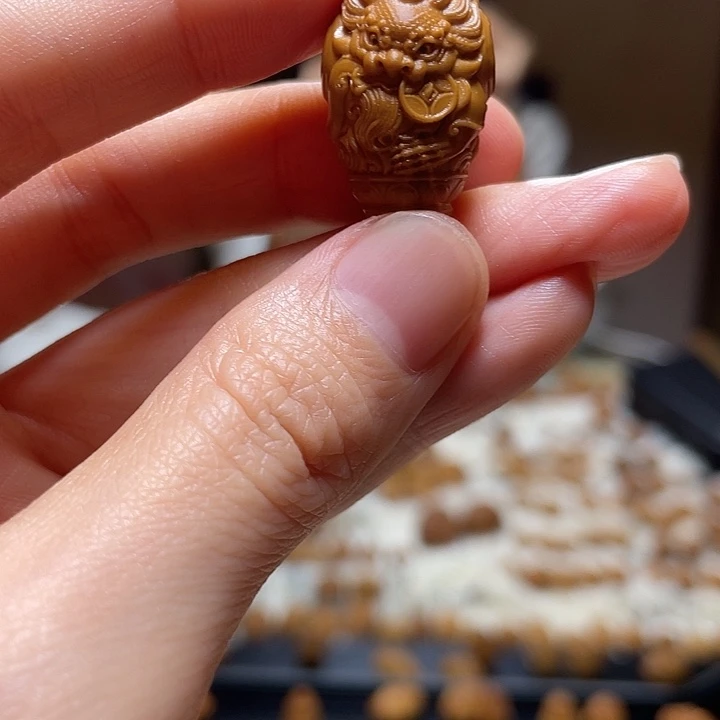 吊坠橄榄核貔貅 三通