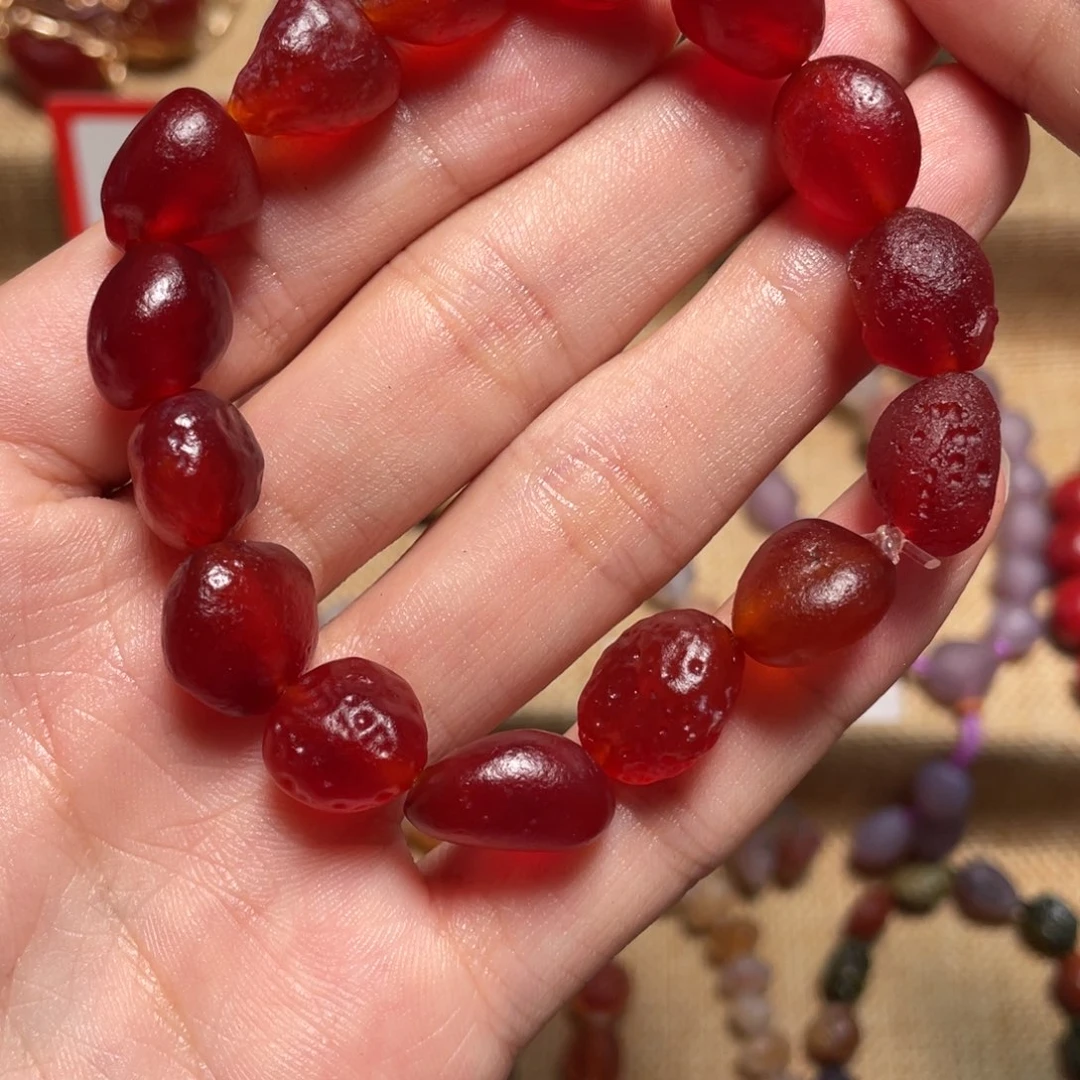 玛瑙/玉髓手链合金轻**端