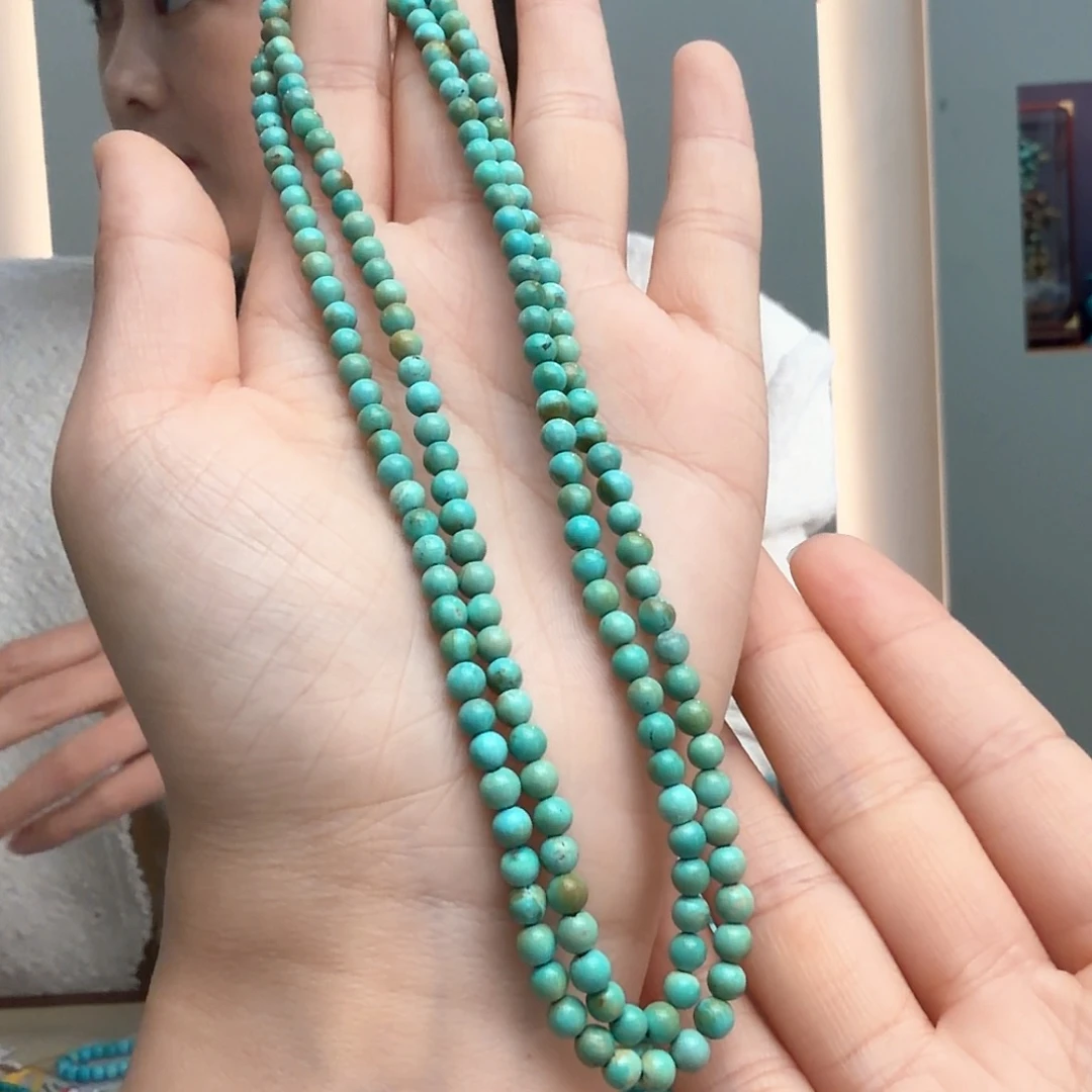 绿松石未镶嵌颈饰