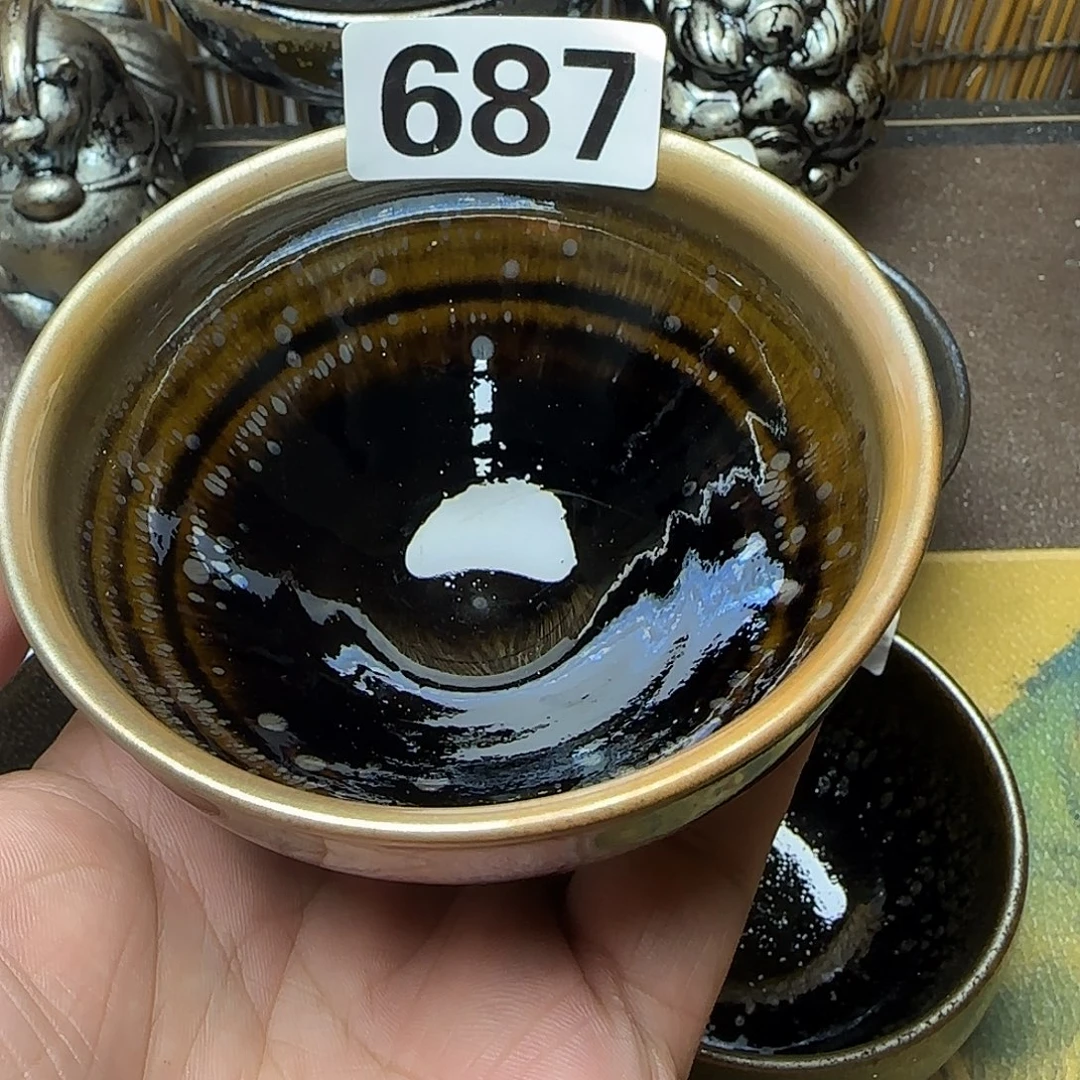 茶盏主人杯龙窑柴烧全手工