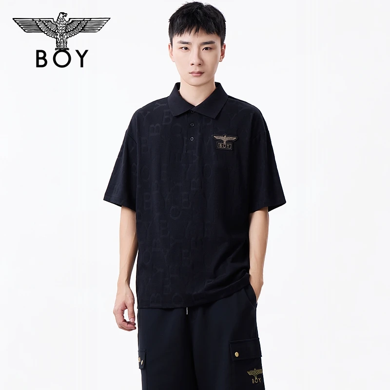 BOY LONDON中性款时尚潮流百搭通勤针织短袖T恤N01915