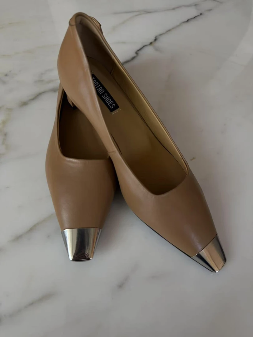 TANTAN 气质女士细跟简约经典舒适高跟鞋2532