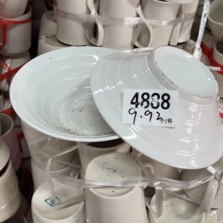 搪瓷微瑕外贸餐具4888