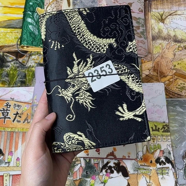 织绣A6活页不带纸2353