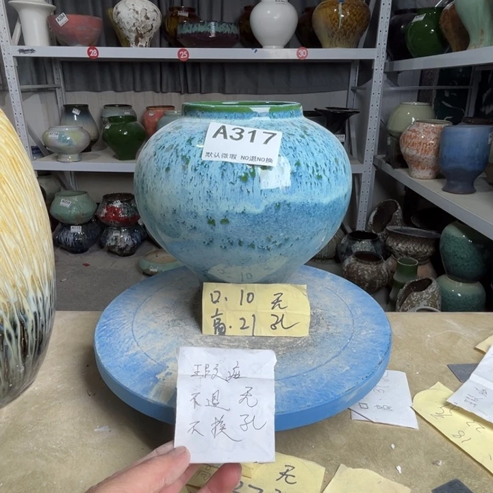 景德镇陶瓷花盆317