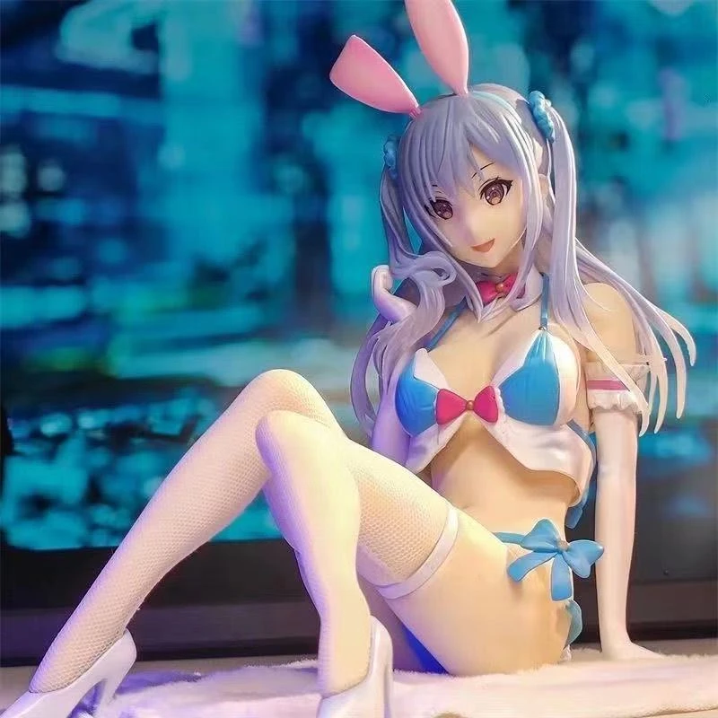 美少女湖月艾丽娜兔女郎二次元模型手办机箱摆件动漫优质