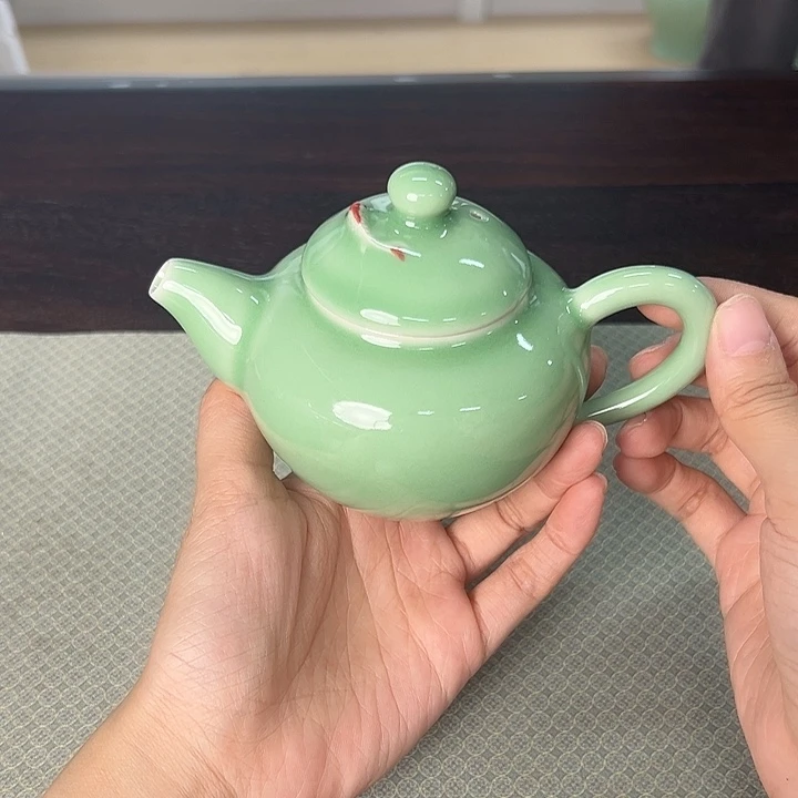 龙泉云间青瓷小米茶器
