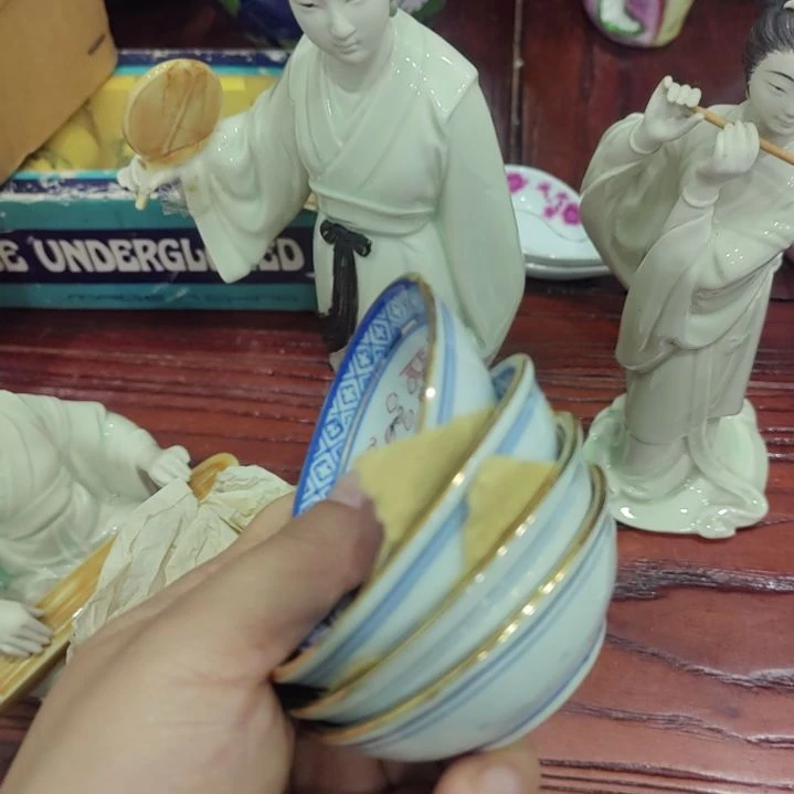 悎***寤木景德镇彩米通四个