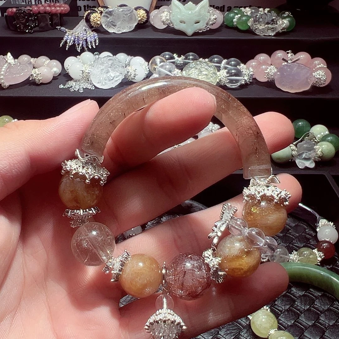 溪***月水晶手链未镶嵌水晶手链