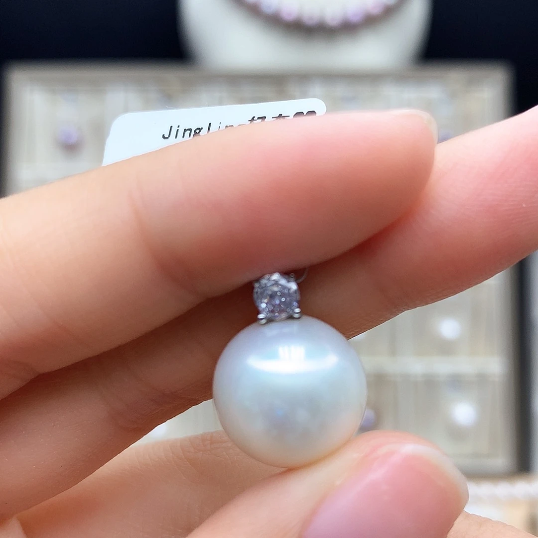 颈饰合金淡水珍珠
