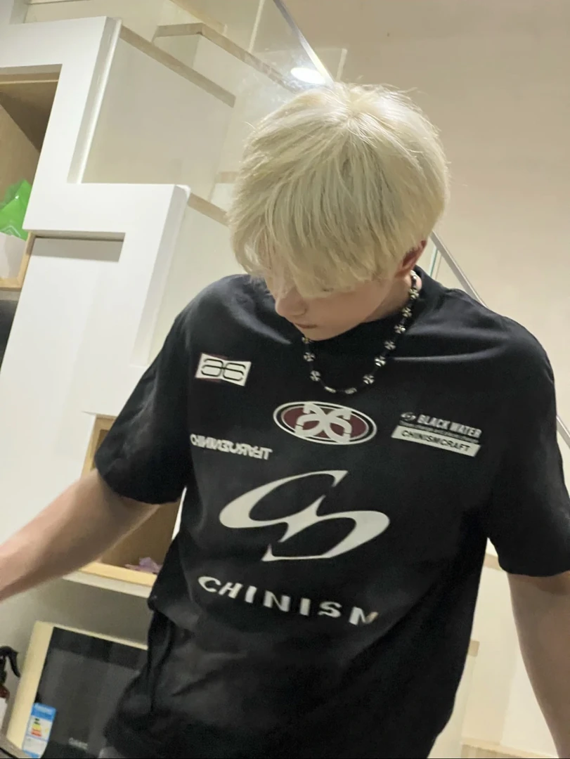 断码宠粉某饱188！无喷码骝CH家工厂直出！美式潮流短袖，巨百搭！