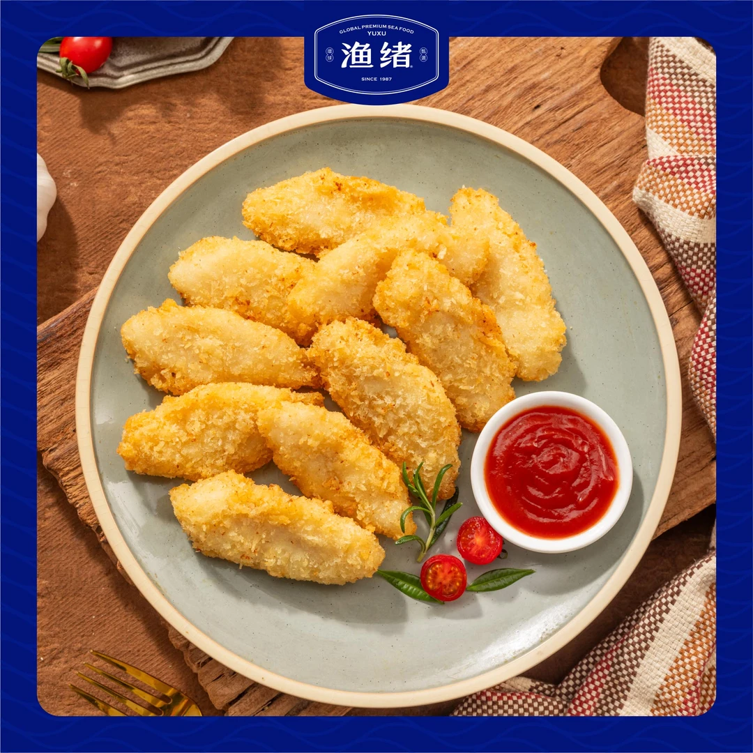 渔绪深海鳕鱼排升级款2盒*310g 无刺去皮宝宝辅食