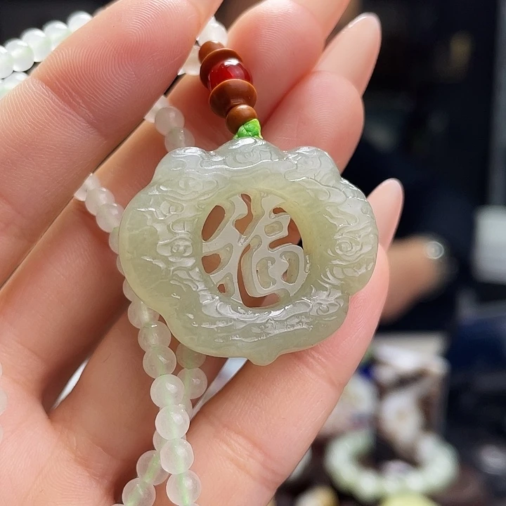 和田玉挂件未镶嵌定制发货