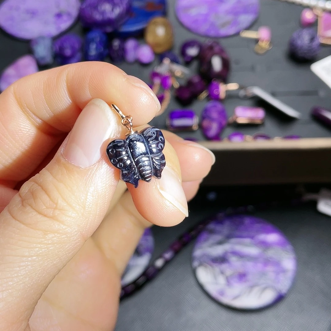 苏纪石（舒俱来）提溜银S925镶嵌