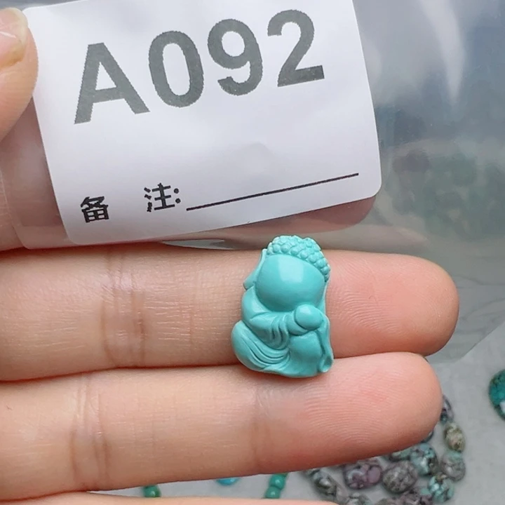 未镶嵌绿松石珠宝奇石
