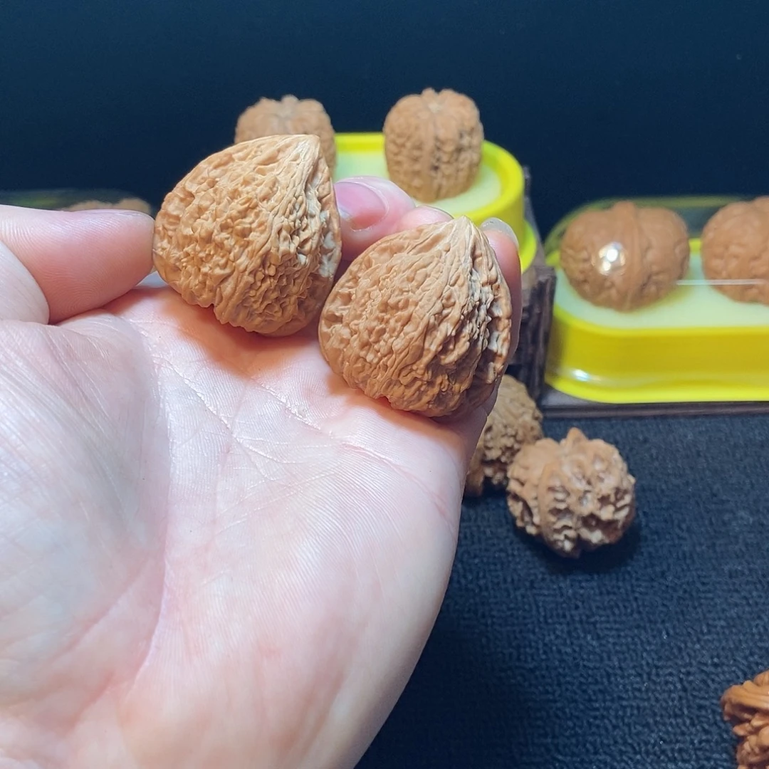 核桃文玩核桃把件塔尖35