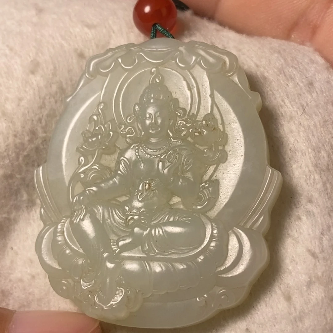 颈饰未镶嵌和田玉@***！