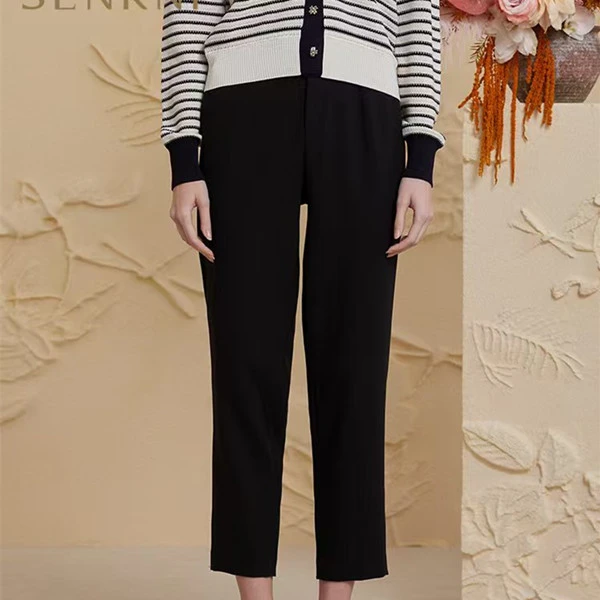 圣可尼经典百搭西装锥形裤