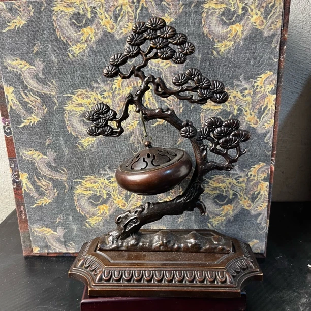 【闪购链接】铜树吊炉摆件