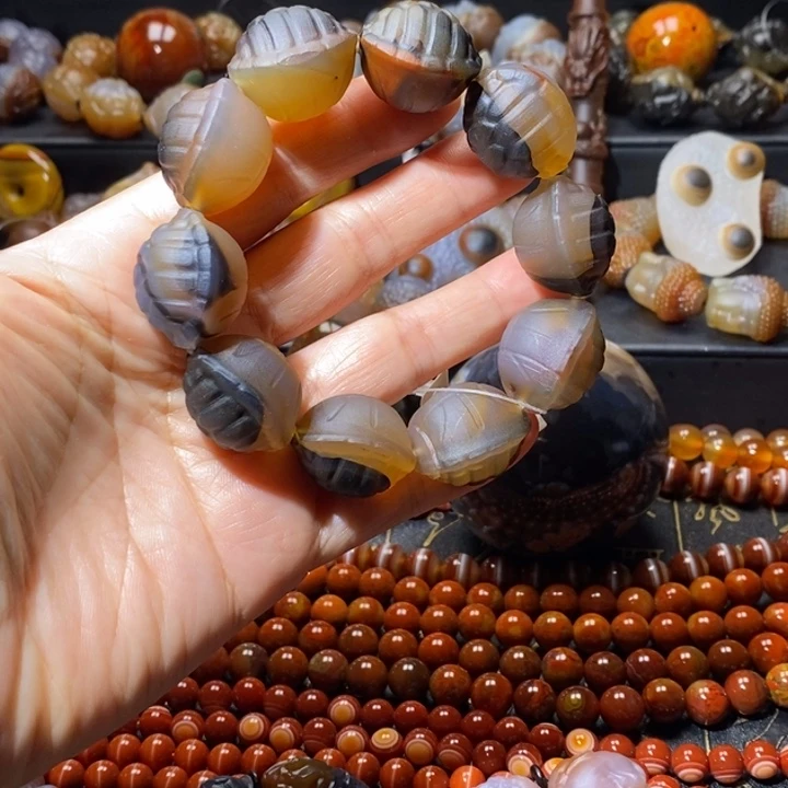 未镶嵌手链玛瑙/玉髓