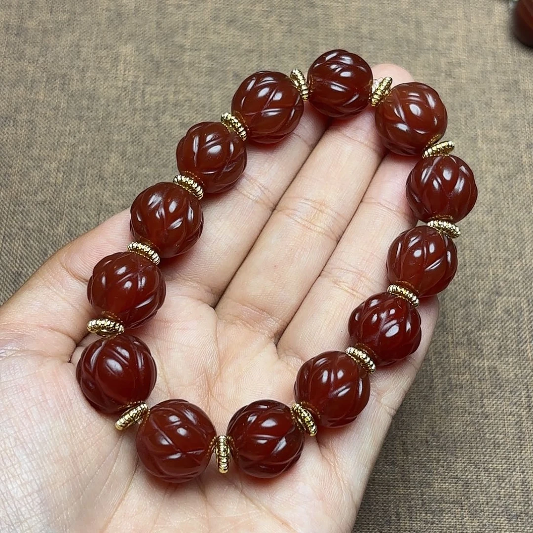 玛瑙/玉髓未镶嵌手链