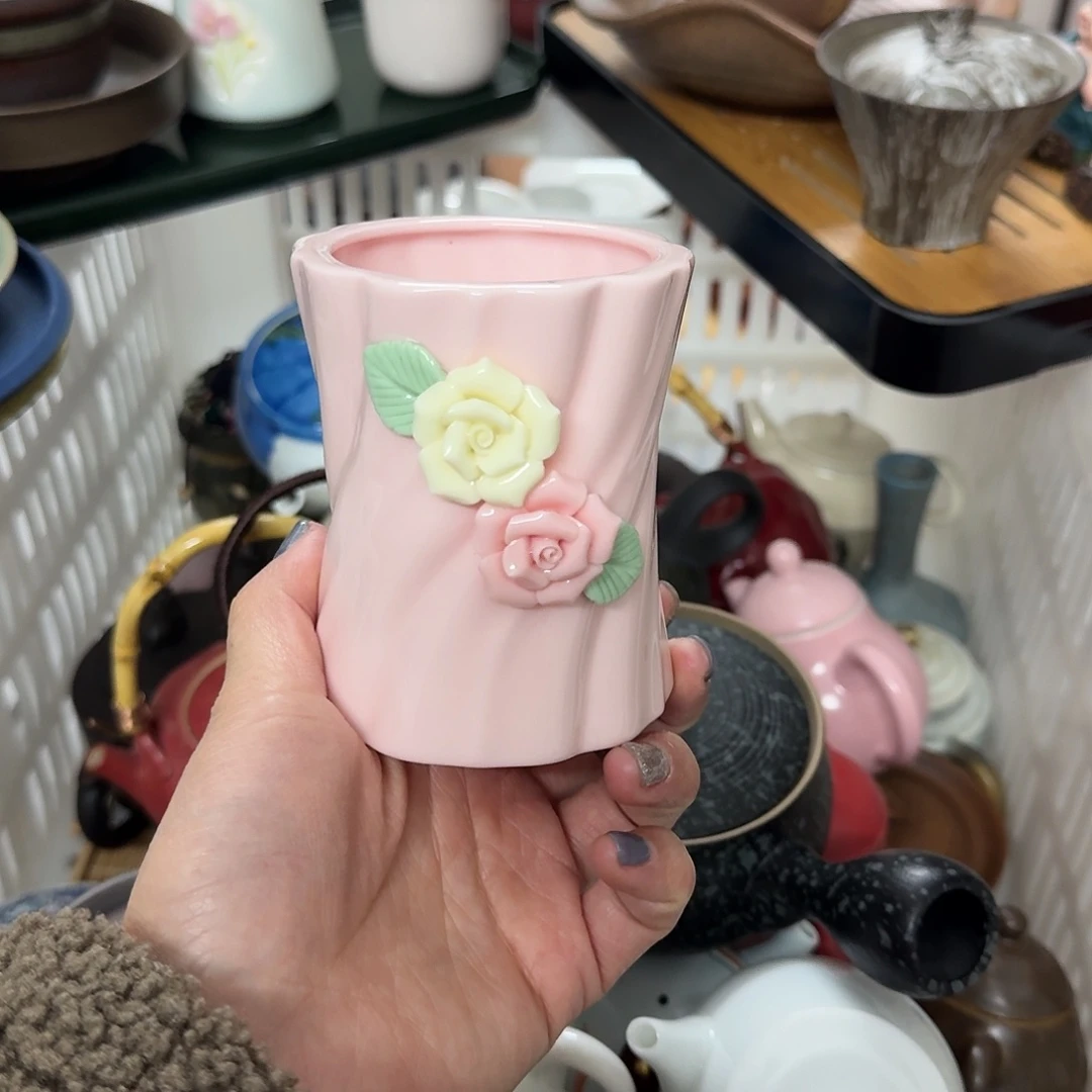 微瑕陶瓷茶具茶杯茶壶