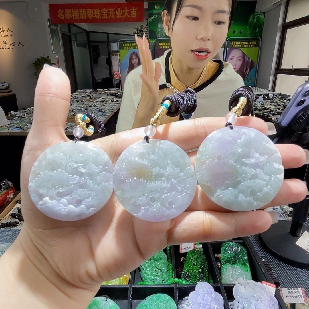 颈饰未镶嵌翡翠多样性随机发货