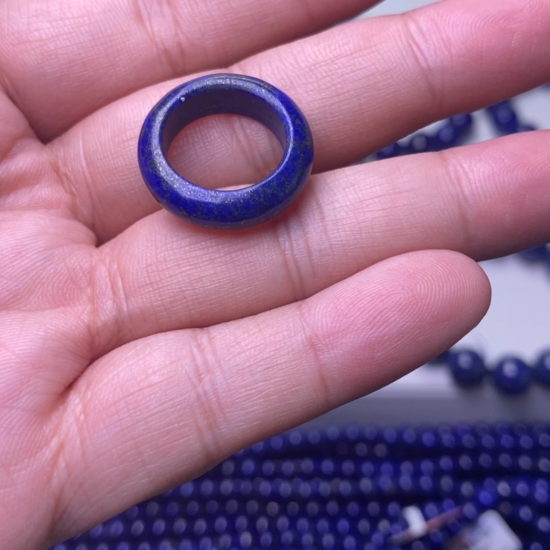 青金石未镶嵌手链卡15