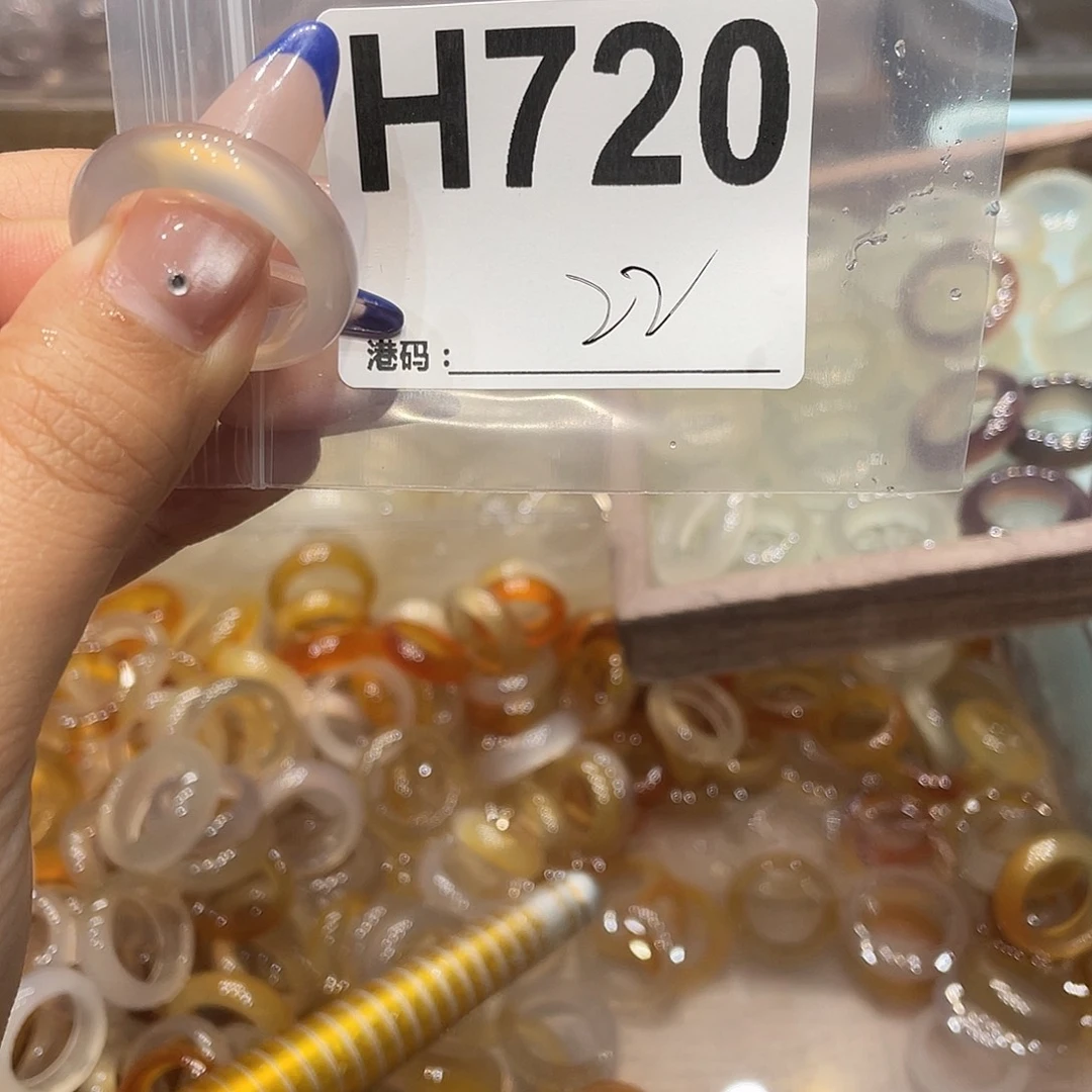 玛瑙/玉髓未镶嵌戒指720