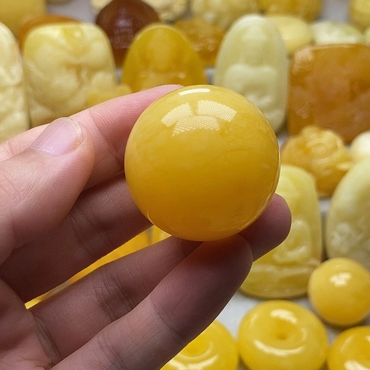 琥珀颈饰未镶嵌琥珀蜜蜡吊坠
