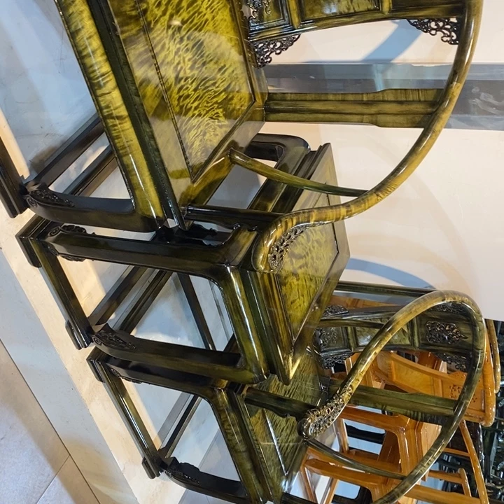 向***天楠木皇宫椅三件套